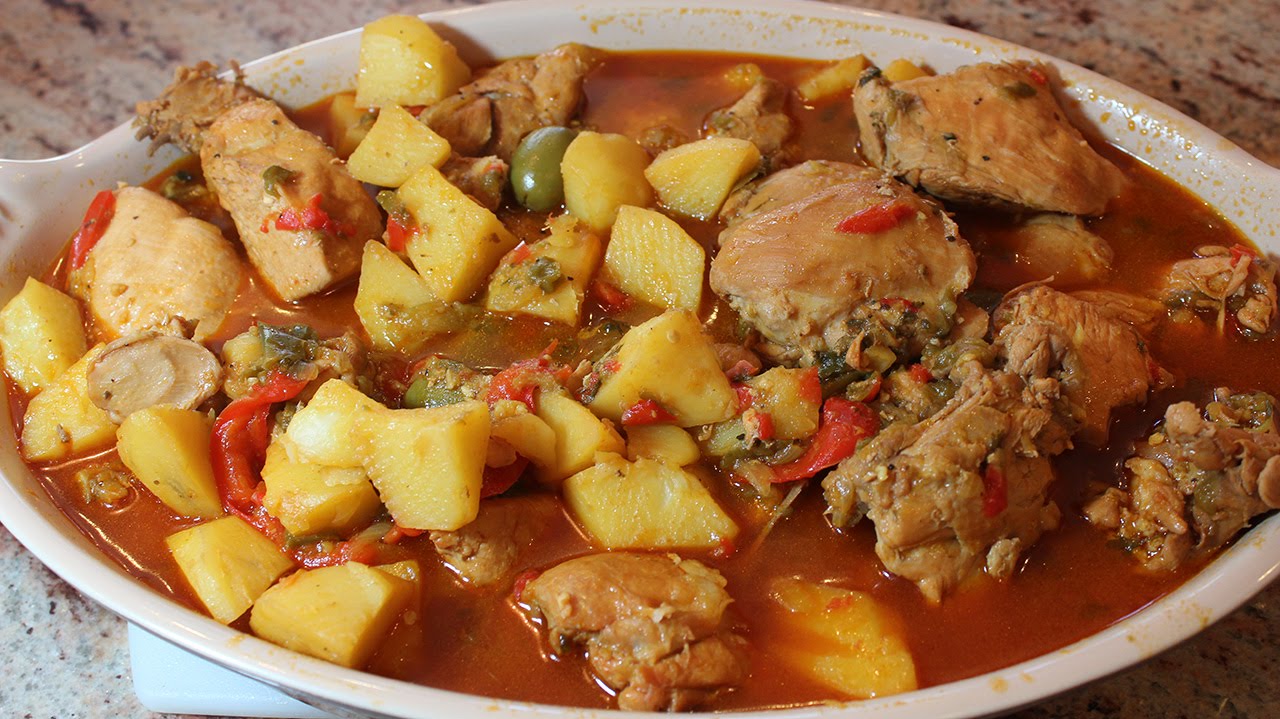 Chicken Fricassee Recipe | Fricase de Pollo | My Secret Cuisine