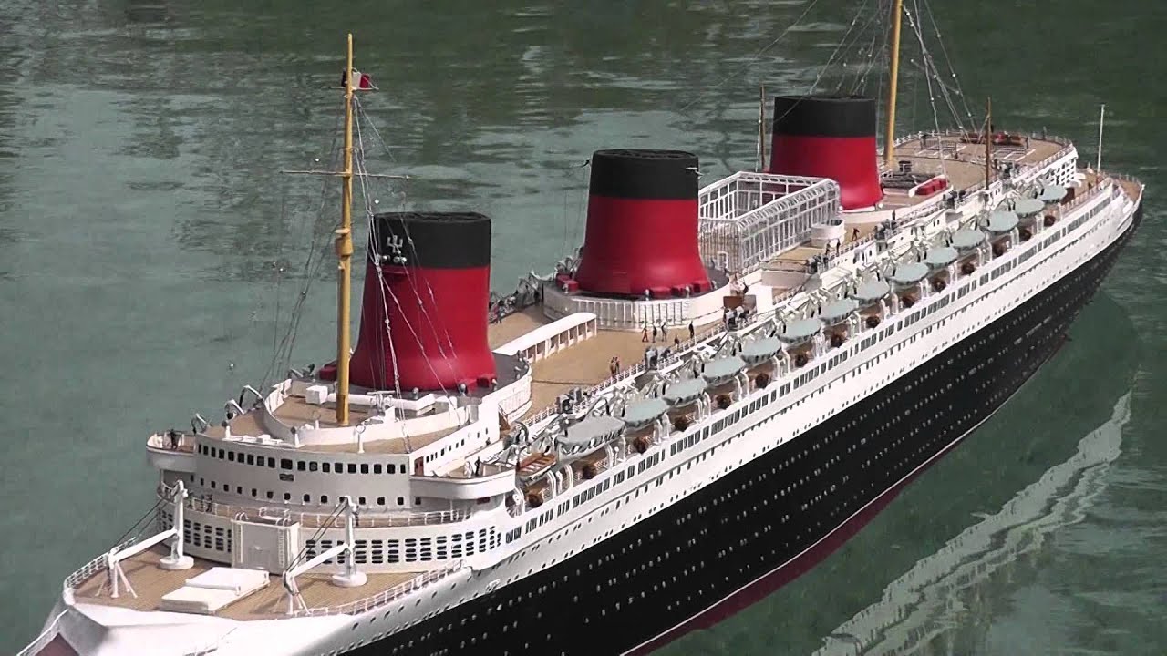 RC Boat - SS Normandie - Ocean Liner