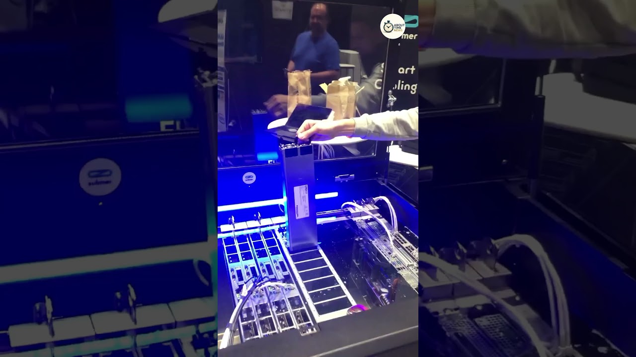 How Supercomputers Stay Cool ❄️💻 || #technology #engineering @AboutTimeNews