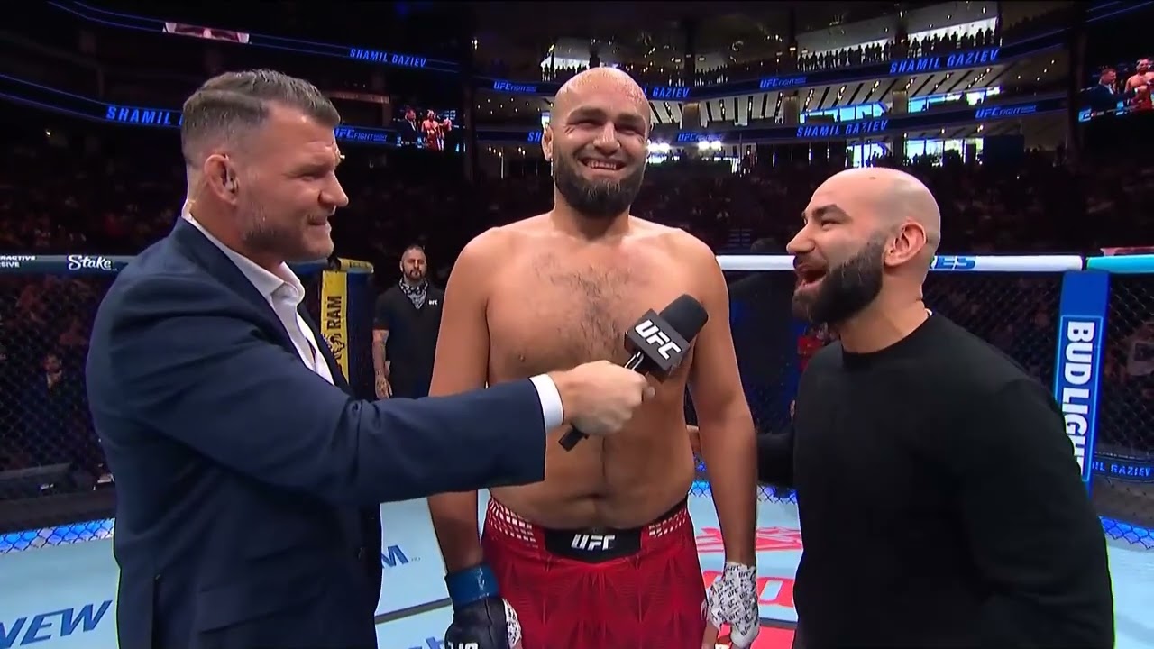 UFC Сакраменто: Шамиль Газиев - Слова после боя
