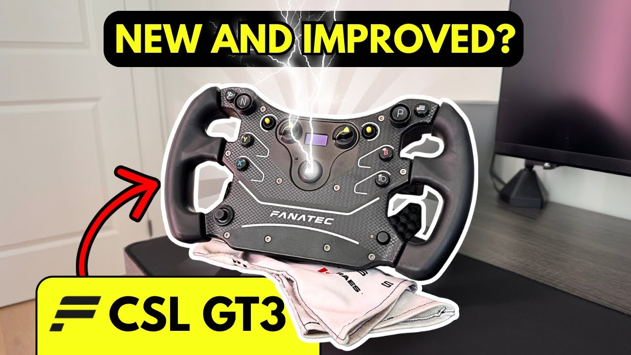 Обзор руля Fanatec CSL GT3 | Лучший по соотношению цены и качества руль GT в 2026 году?