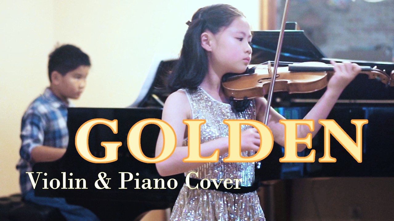 Golden (K-Pop Demon Hunters)  | Violin & Piano Cover by Two Classmates