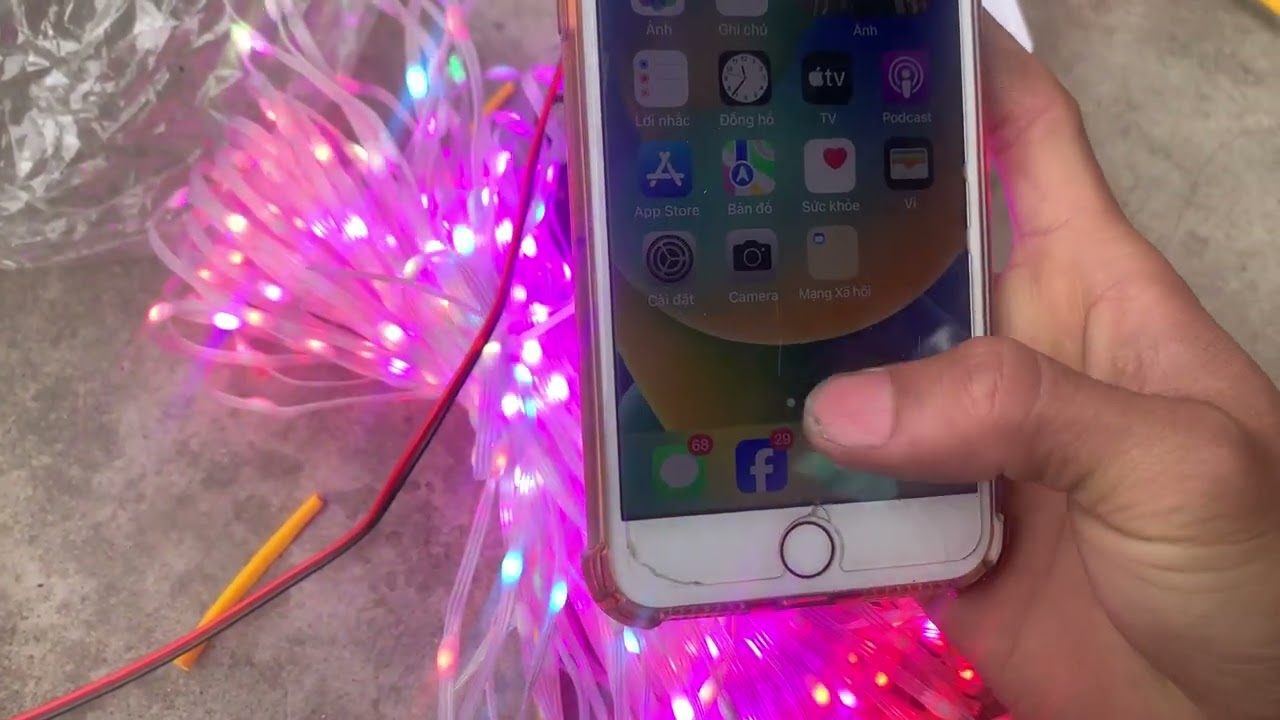 Hướng dẫn kết nối wifi với led chong chóng mạch minh khang