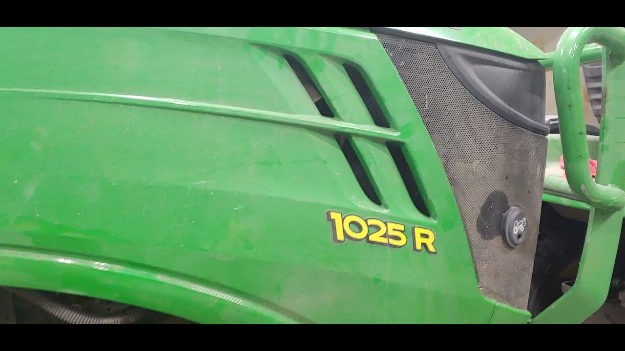 КАК: Регулировка стояночного тормоза John Deere 1025R