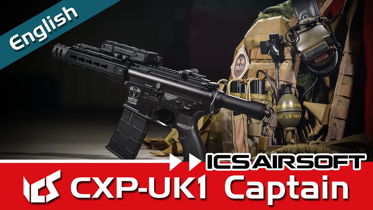 ICS CXP-UK1 Captain - Full Metal Compact UK1 | ICS AIRSOFT