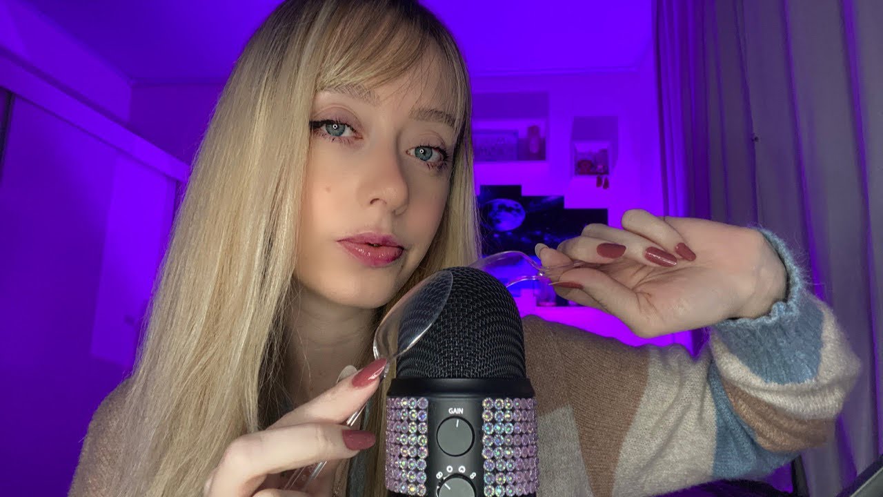 ASMR - 1 hora com sons de colher altamente eficiente para dormir 😴