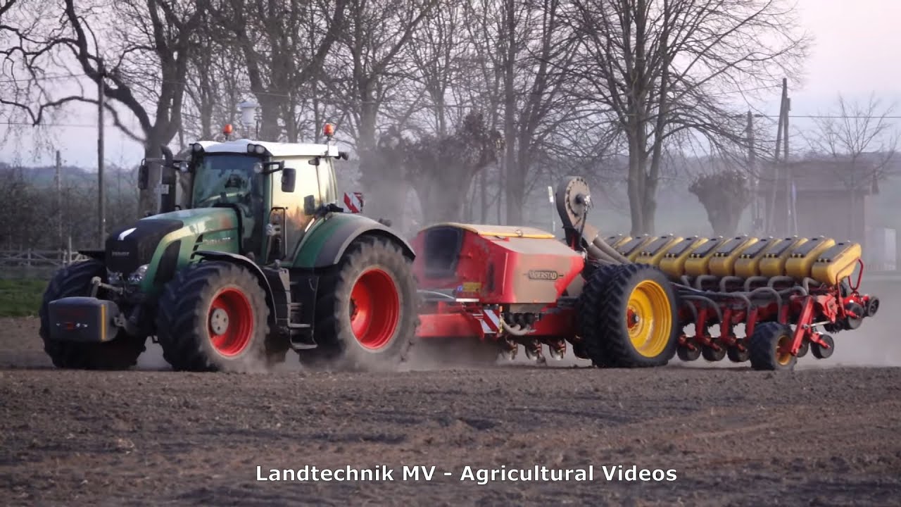 Fendt - Väderstad / Mais Aussaat - Seeding Corn  2020  pt.1