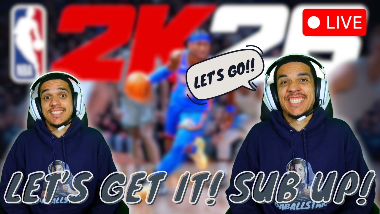 🔴LIVE- NBA2K26 GRINDING #LIVE #FYP #TIKTOK #NEW #VIRAL #GAMING #STREAM #NBA2K26 #FUNNY