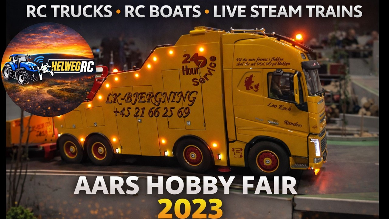 RC Trucks, Boats, Draft Speed & Live Steam | Aars Hobby Fair 2023