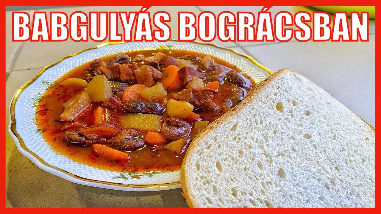 Babgulyás bográcsban I RG KONYHÁJA