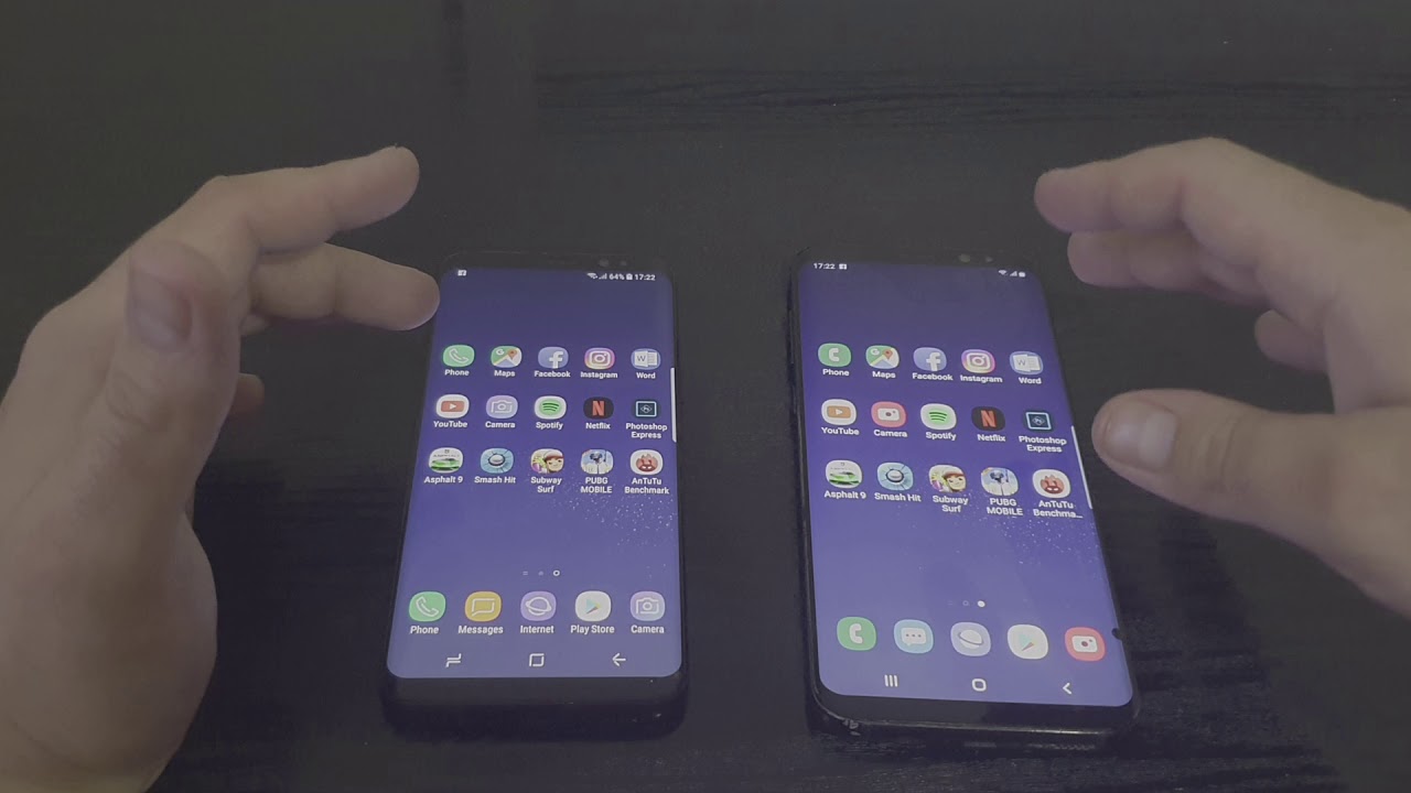 S8/S8+ Android 8.1 Oreo vs Android 9.0 Pie Speed Test