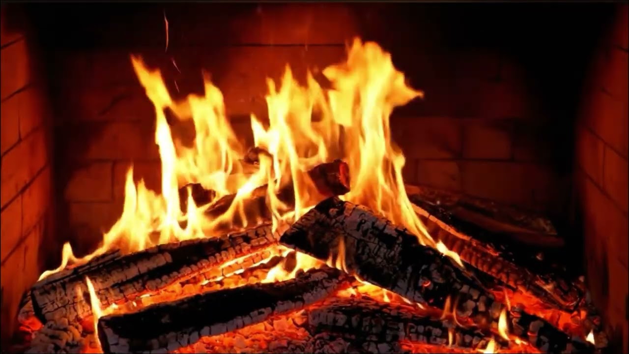 🔥 Fireplace Ambience for Deep Sleep | 3 Hours Relaxing Crackling Fire Sounds