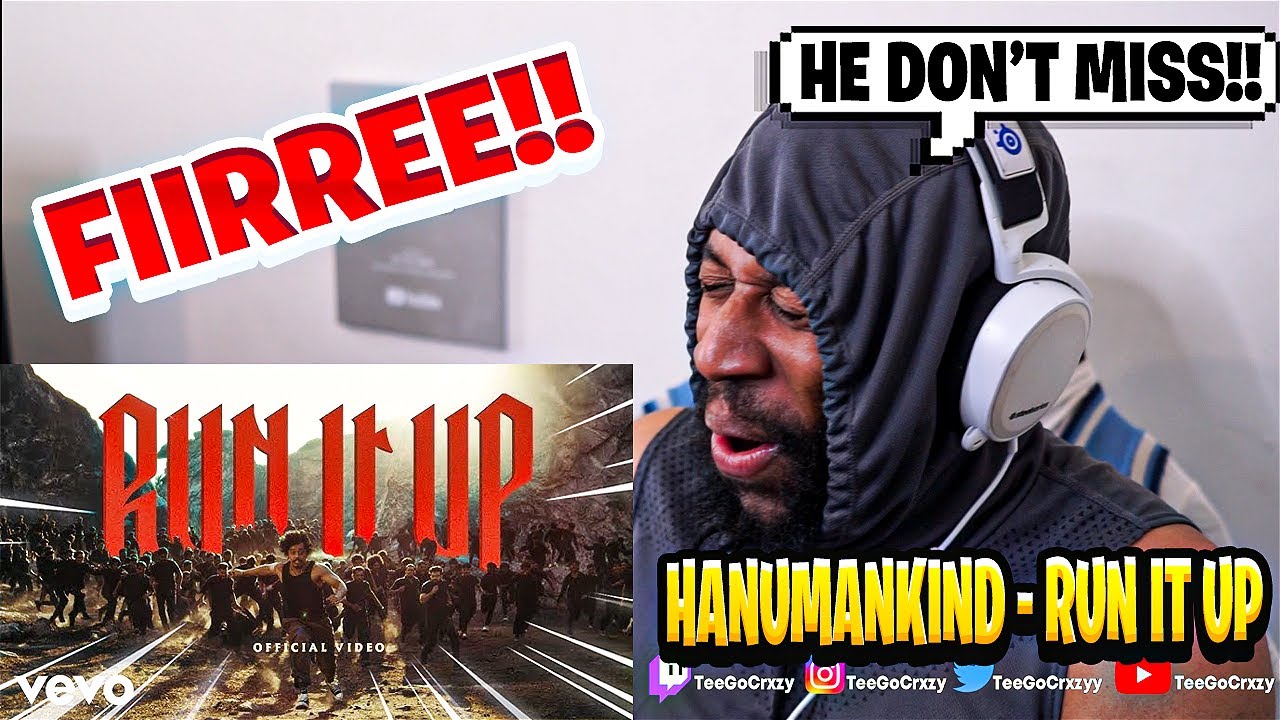 🇮🇳INDIA WHAT UP!!! Hanumankind - Run It Up ( Prod. By Kalmi ) | (Official Music Video) (REACTION)