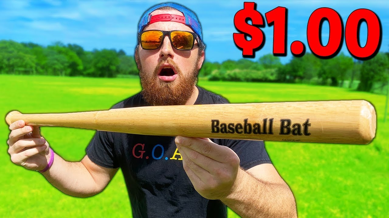 This Is The World's CHEAPEST MLB Baseball Bat!