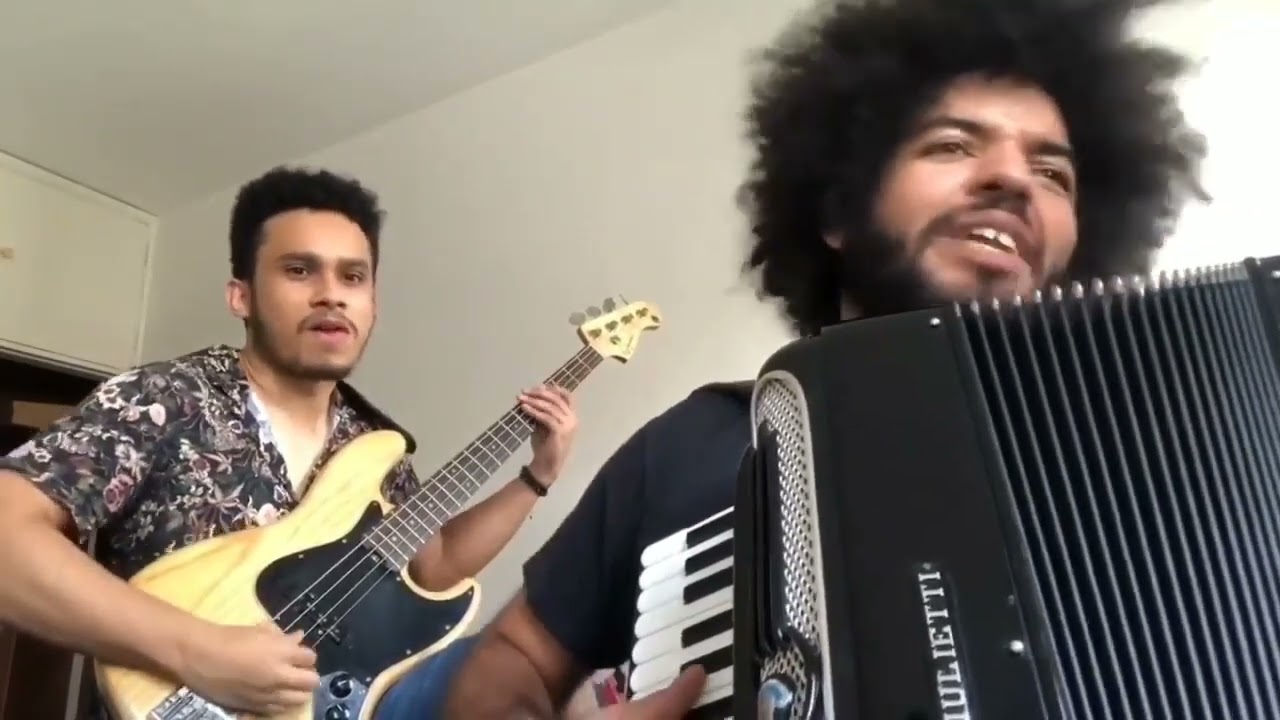 Brazilian Bassist Michael Pipoquinha and Great Accordion player Mestrinho One of my favorites!!