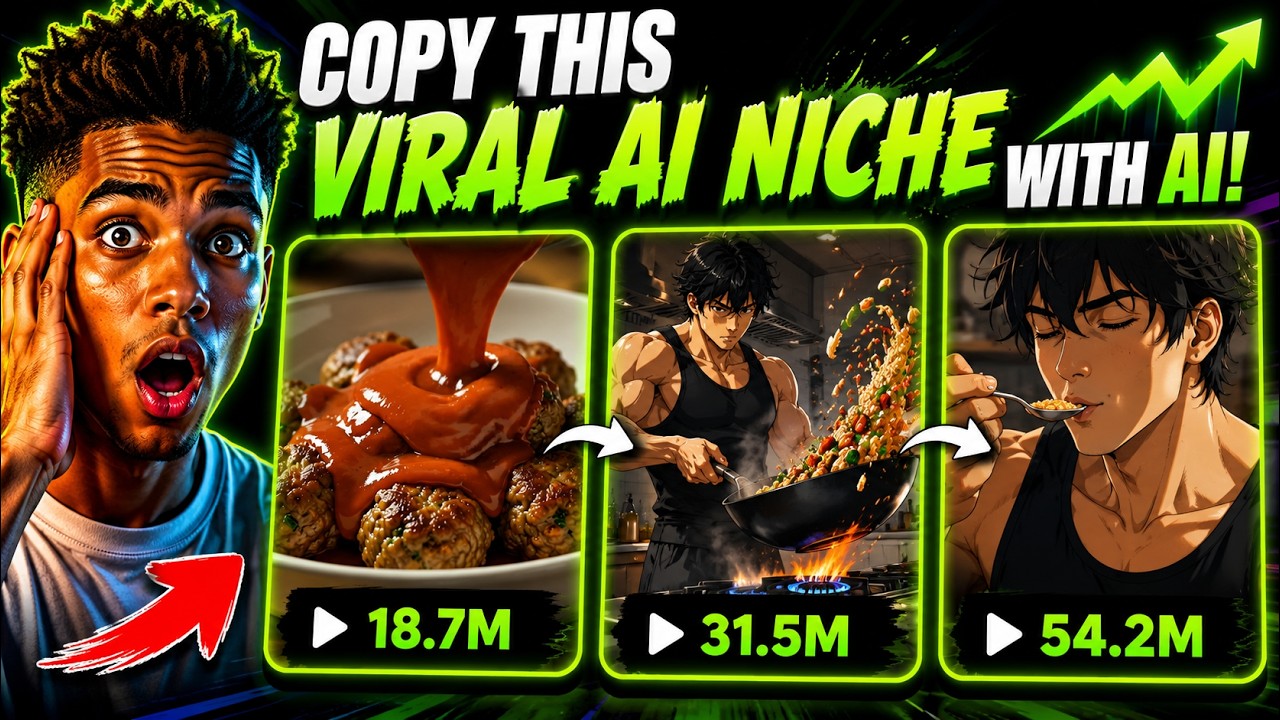 How to Make Viral AI Anime Cooking Videos