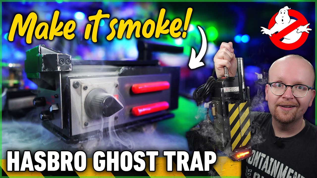 Upgrade Hasbro's Ghostbusters Ghost Trap | EASY SMOKE KIT INSTALL