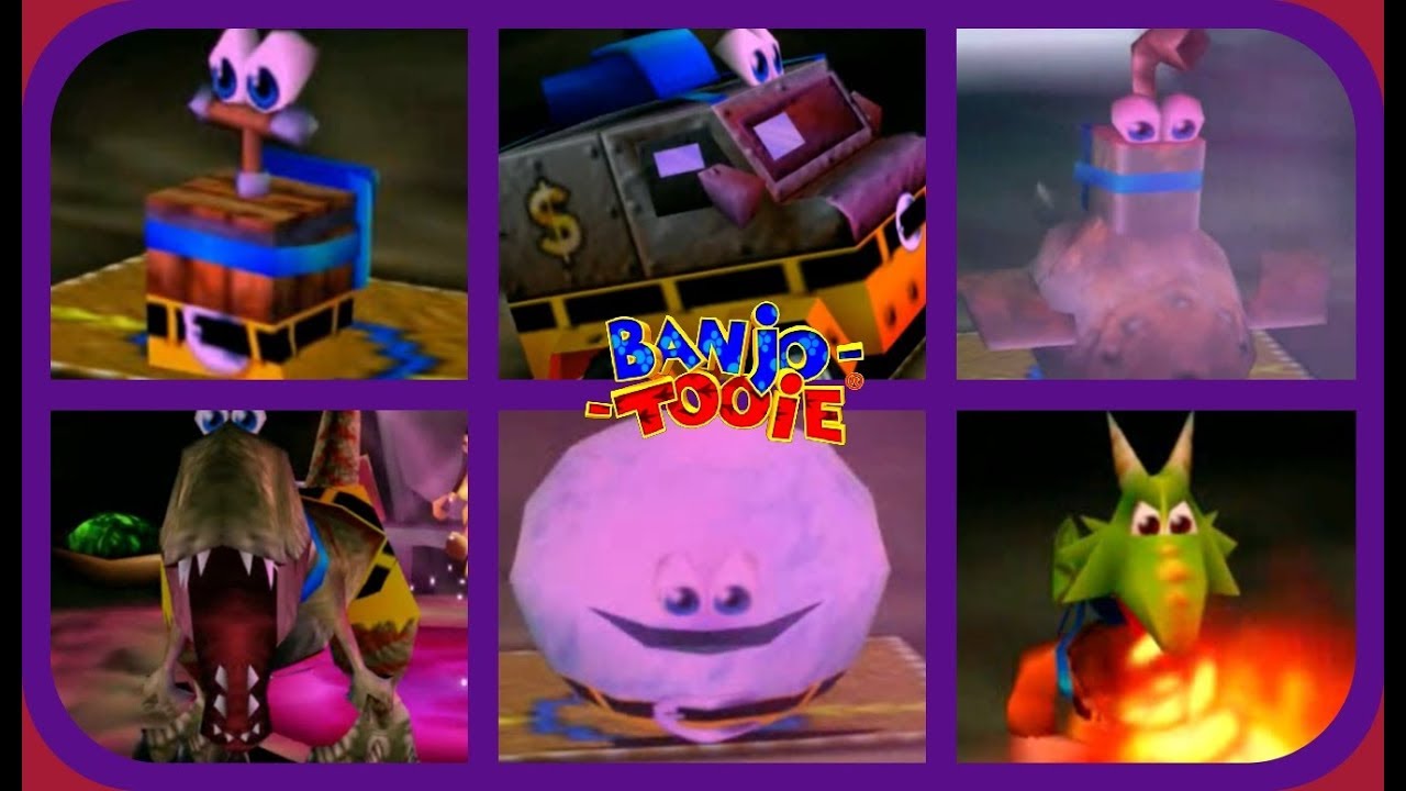 Banjo Tooie-All Transformations