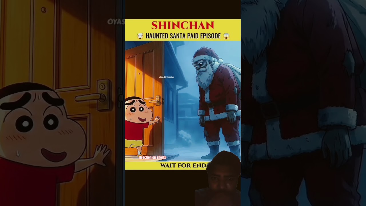 shinchan haunted santa paid episode😱😱 