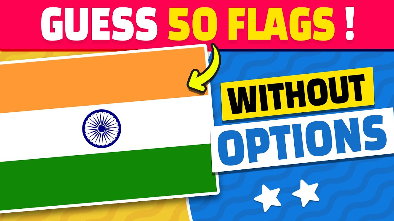 50 Countries Guess the Flag Without Options | Country Flag Quiz