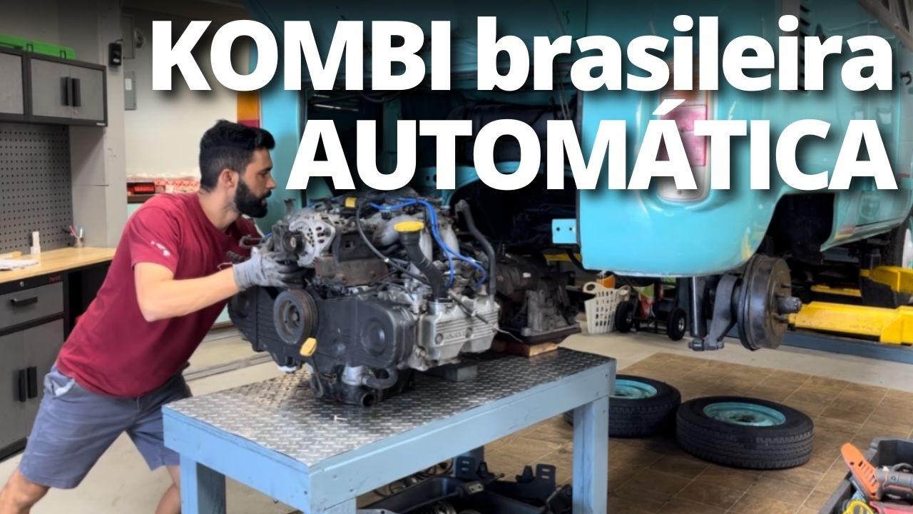 Colocamos o câmbio automático na Kombi Clipper | Ep. 601