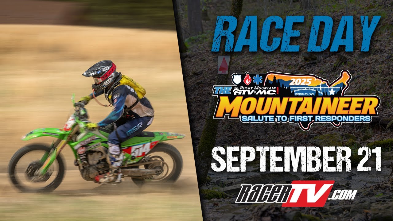2025 GNCC Racing Live | Rocky Mountain ATV/MC Mountaineer | Round 11 - Motorcycles