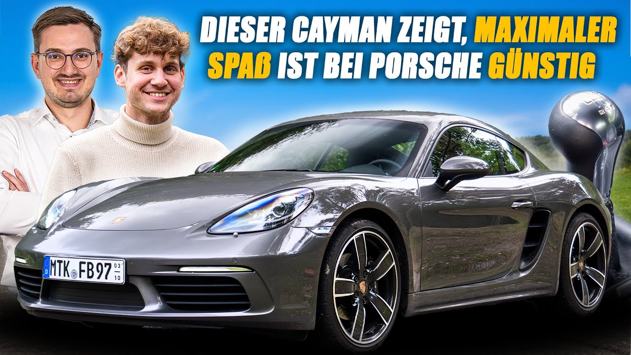 Der alte Basis Cayman zeigt, wie wenig Porsche man für maximalen Fahrspaß braucht.