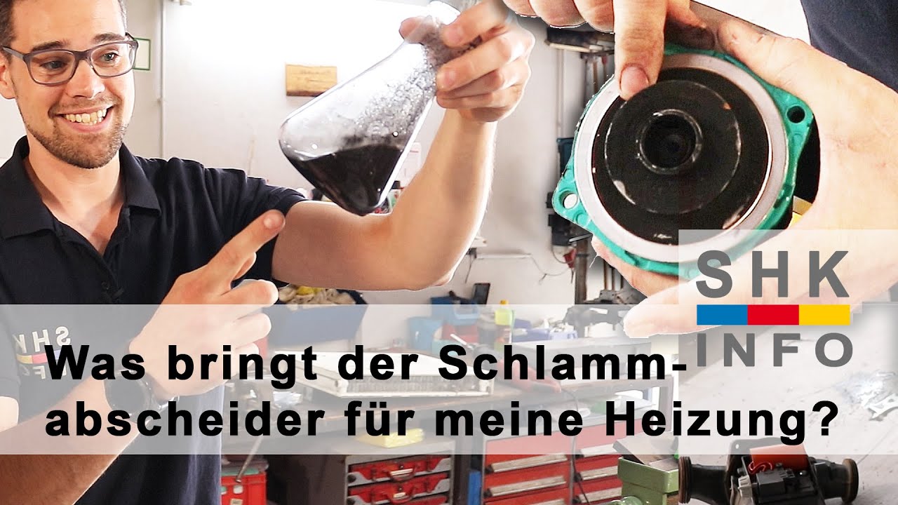 Schlammabscheider in Heizungsanlagen