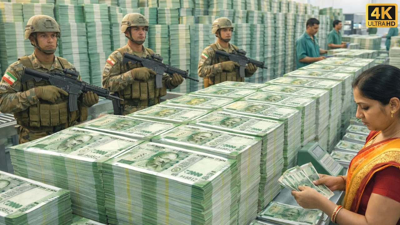 Why India Prints 17 Languages on Every Note: The Full Factory Tour