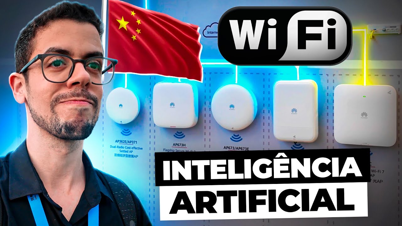 FUI PRA CHINA CONHECER O FUTURO DAS REDES WI-FI! (HUAWEI eKit) 🛜🤯