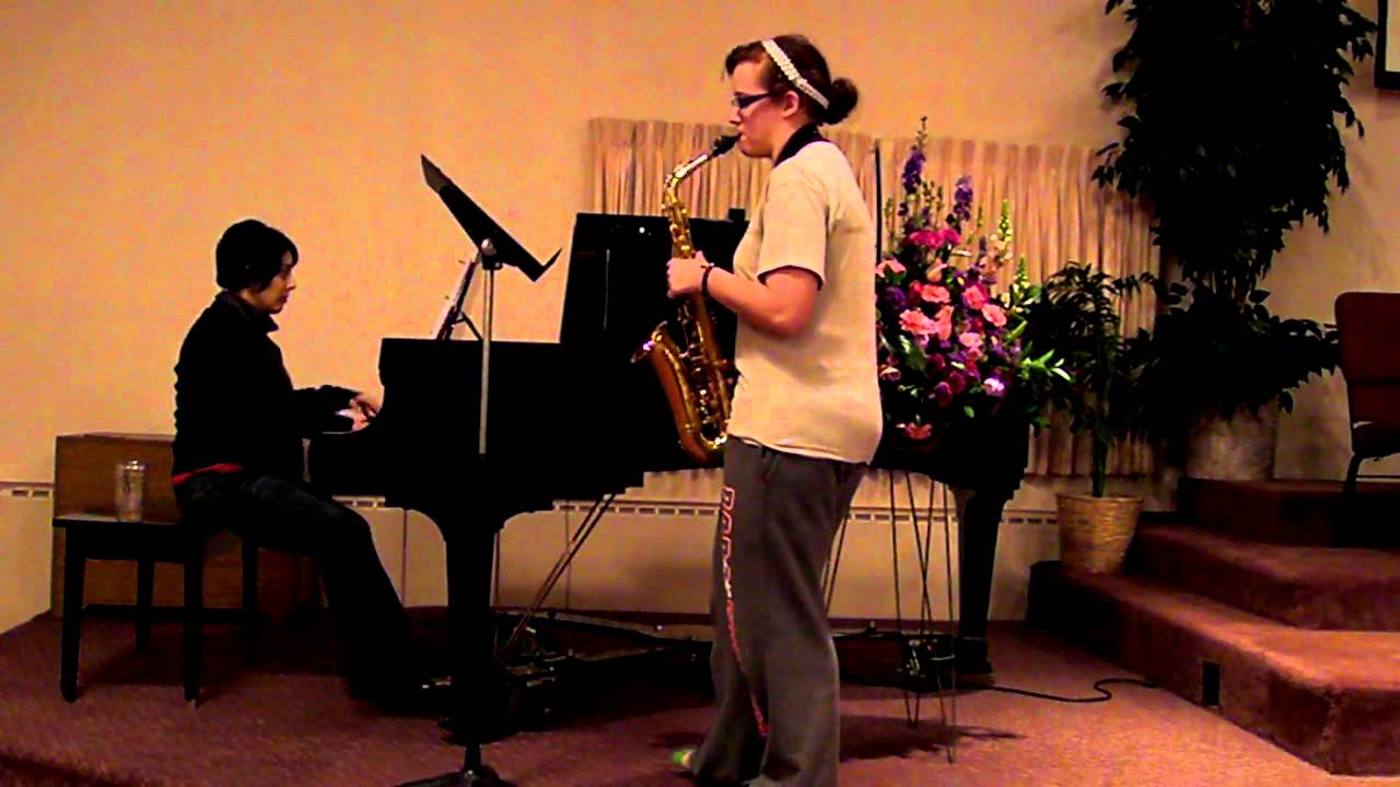 Adagio and Allegro (Handel) performed by Amanda Gopp (sax) and Raquel Teare (piano)