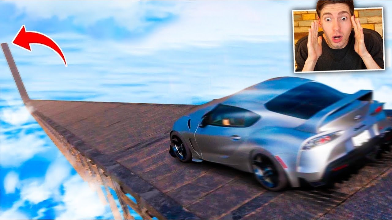 FORZA HORIZON 5 - A PRIMEIRA MEGA RAMPA no CÉU!!! INACREDITÁVEL