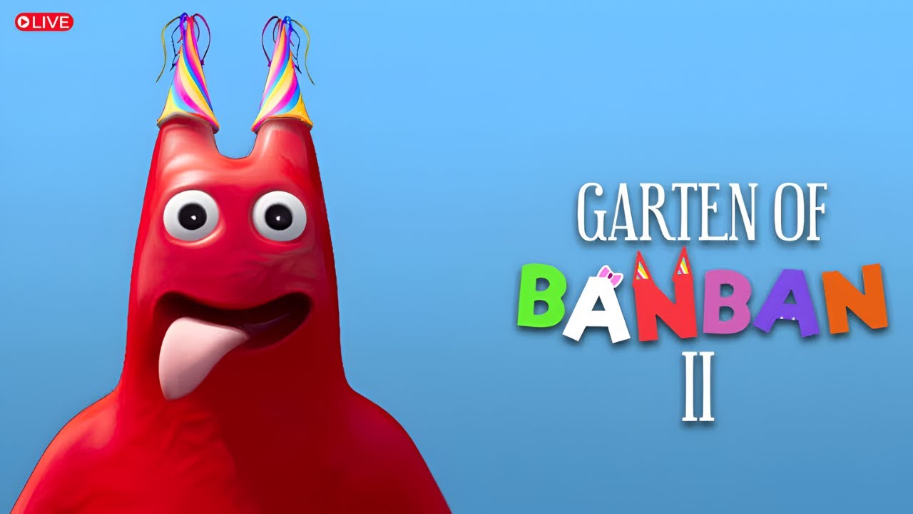 Garten of Banban Part 2 LIVE 😱 | New Monsters & Dark Secrets!