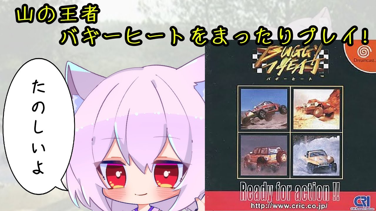希少なドリームキャストのレースゲーム！バギーヒートをプレイ！【Buggy Heat】