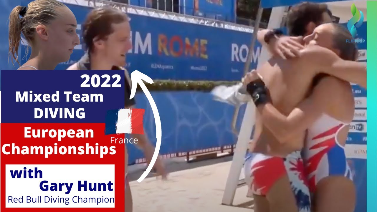 2022 France Mixed Team Diving European Championships - Gary Hunt Red Bull Champion