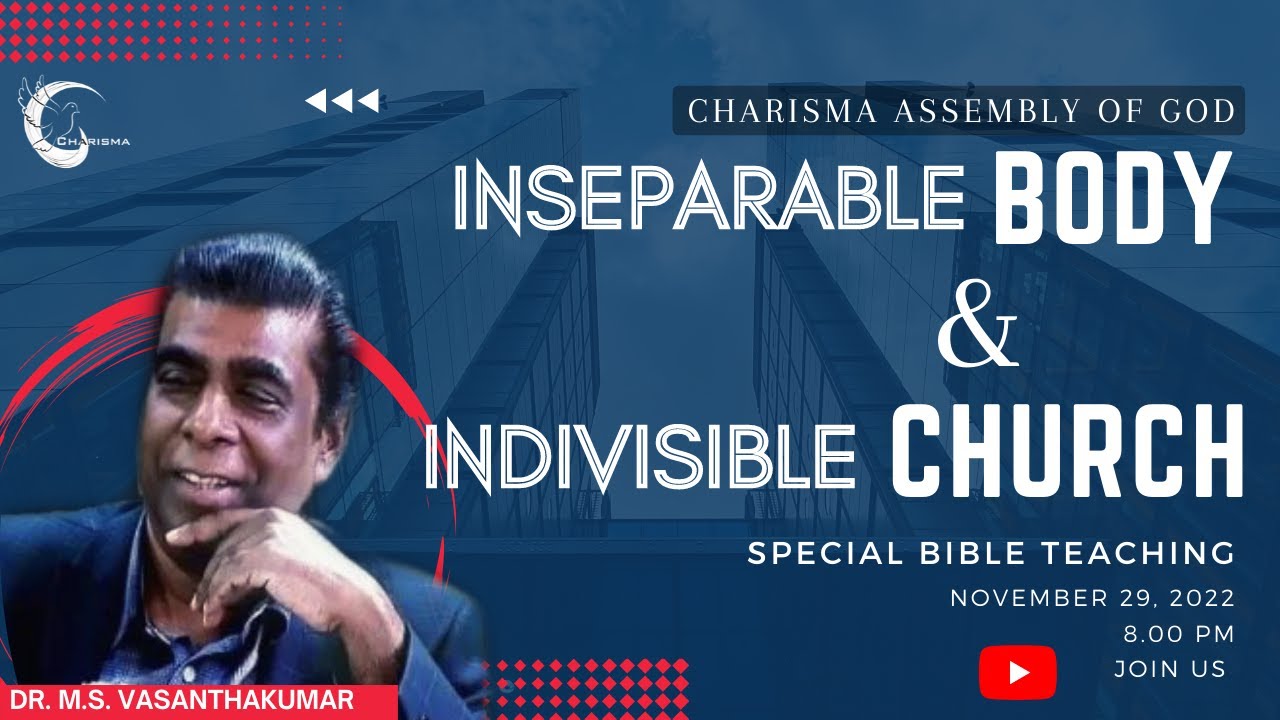 Bible Teaching | 29th November 2022| Dr. M.S. Vasanthakumar