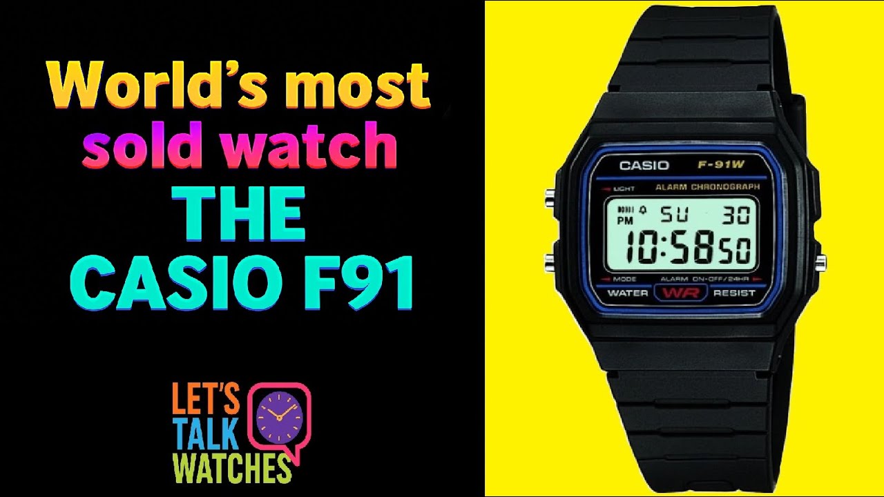 Casio F91 - Vintage Watch - Unboxing and Functionality