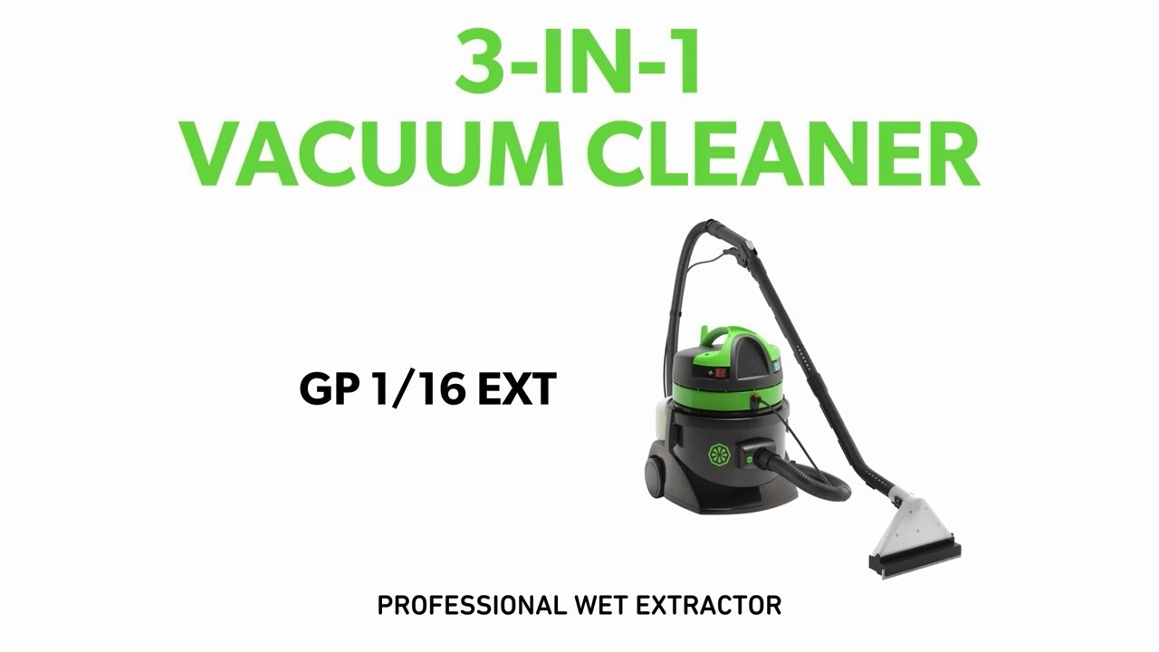 GP 1/16 EXT: 3-IN-1 VACUUM CLEANER