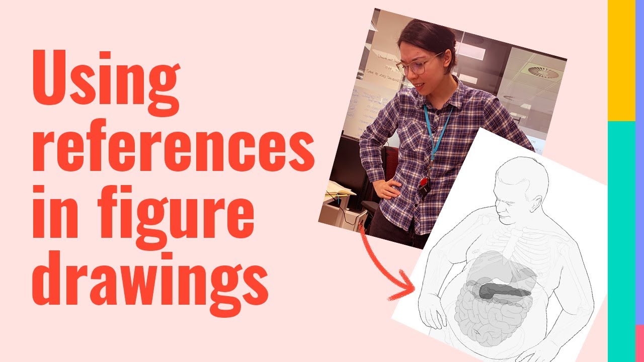 How to use photo references for your figure drawings in your medical illustration