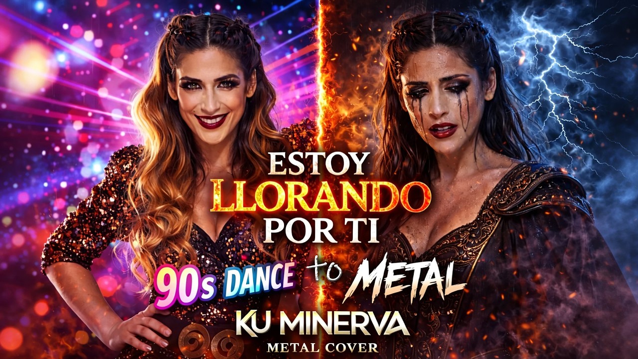Ku Minerva – Estoy Llorando por Ti (Symphonic Metal Cover) | Dance 90's en Heavy Metal Épico