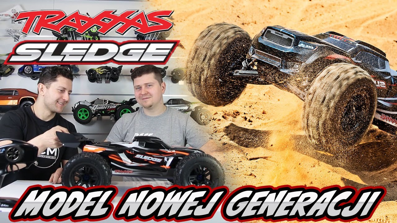Traxxas Sledge, czyli pancerny model. Obszerna recenzja i relacja z jazdy!  #traxxassledge