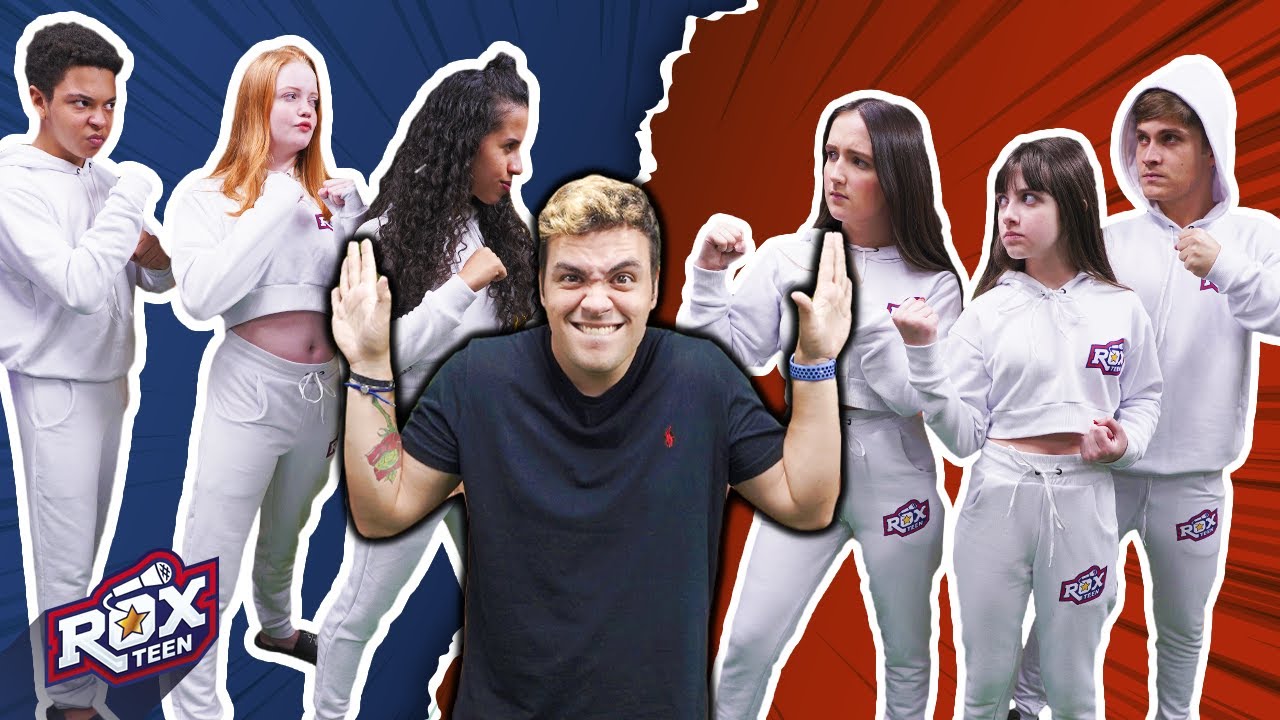 FIZEMOS UMA BATALHA DE RIMA NA ROX TEEN E DEU TRETA