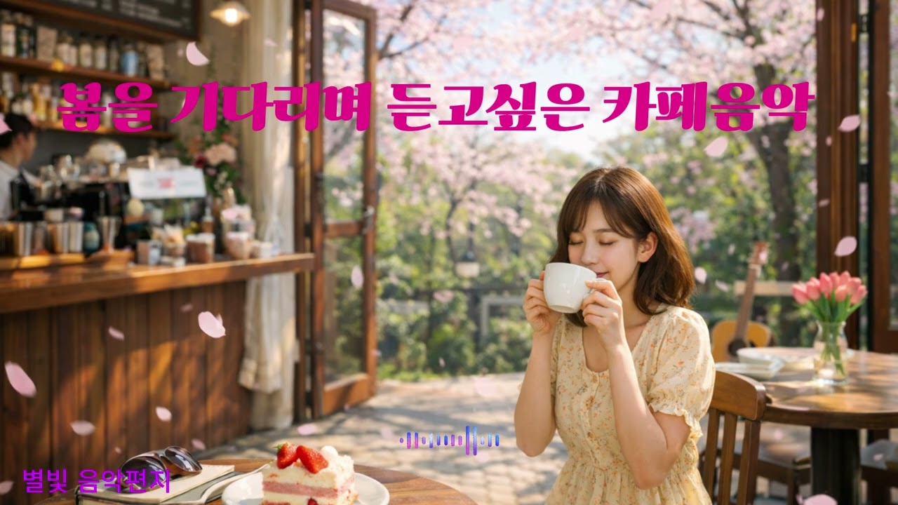 봄을 기다리며 듣고싶은 카페음악 l 조용한카페음악 l 고급카페음악 l 조용한라운지 음악