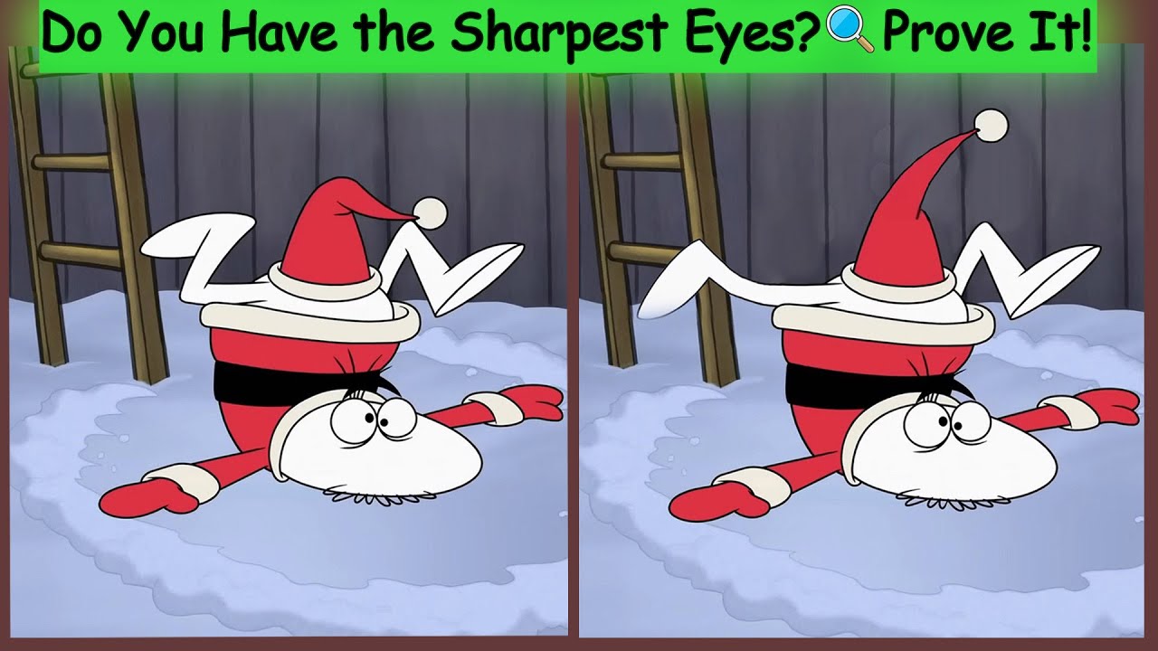 Spot 3 Differences | from the cartoon 