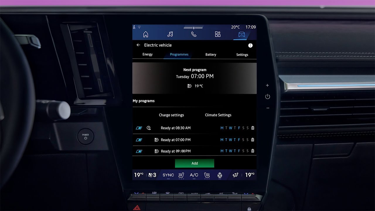 programování nabíjení a komfortu s vaším elektromobilem