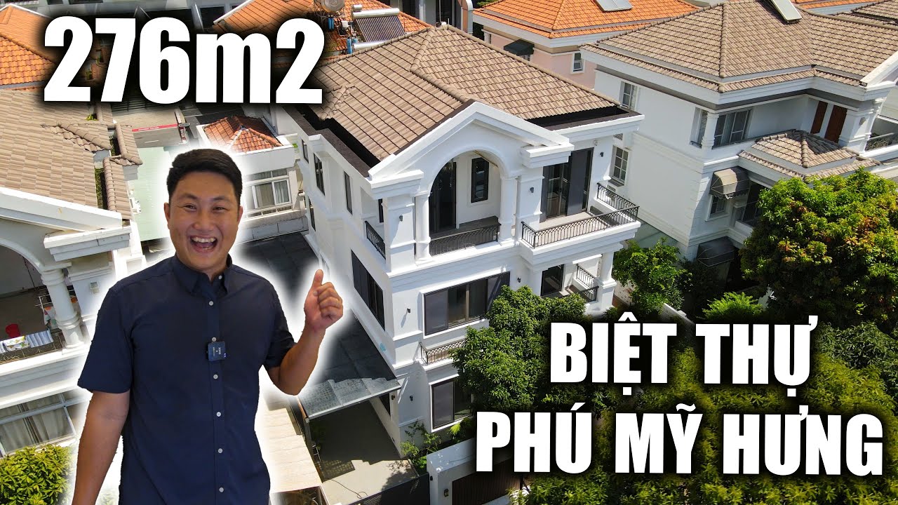 Biệt Thự Phú Mỹ Hưng | DT: 17.2x16 (276m2) Khu Nam Viên | Nhà và tôi - Bán nhà quận 7, nhà bè