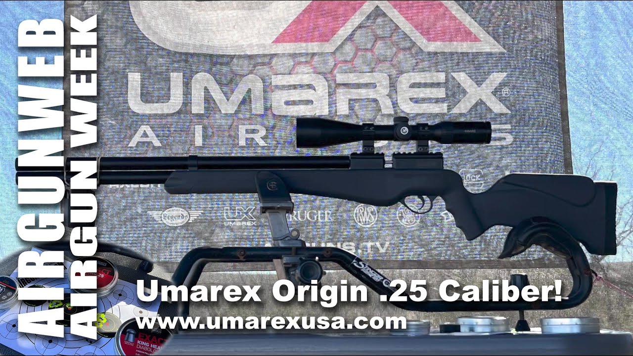 AIRGUN WEEK 2022 - Umarex Origin .25 Caliber! Umarex does it again with an awesome budget airgun!