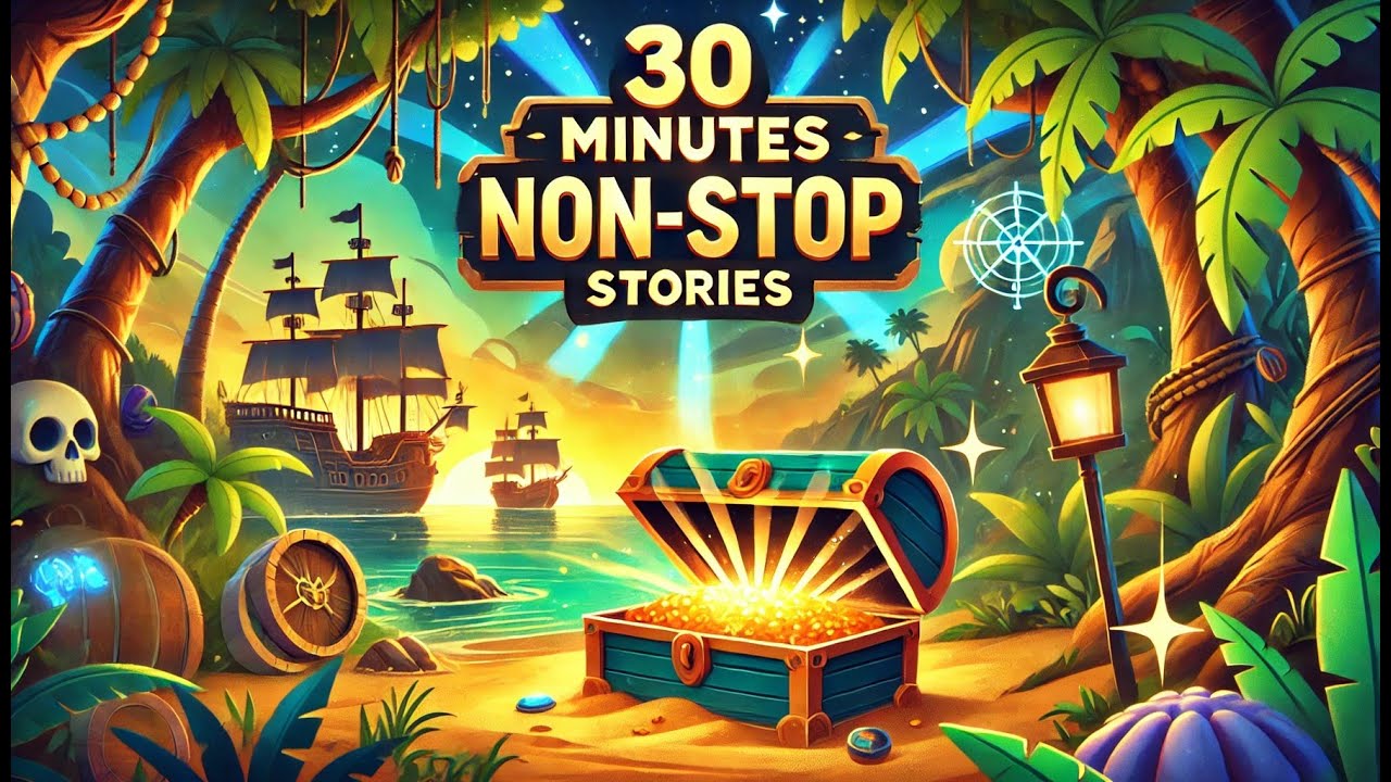 30 Minute Non Stop Stories | 10 Short Stories in English | Moral Stories