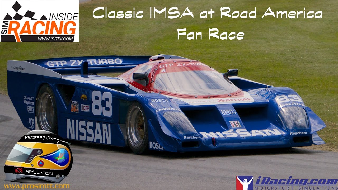 ✅iRacing: Nissan GTP at Road America - ISRTV Classic IMSA Fan Race