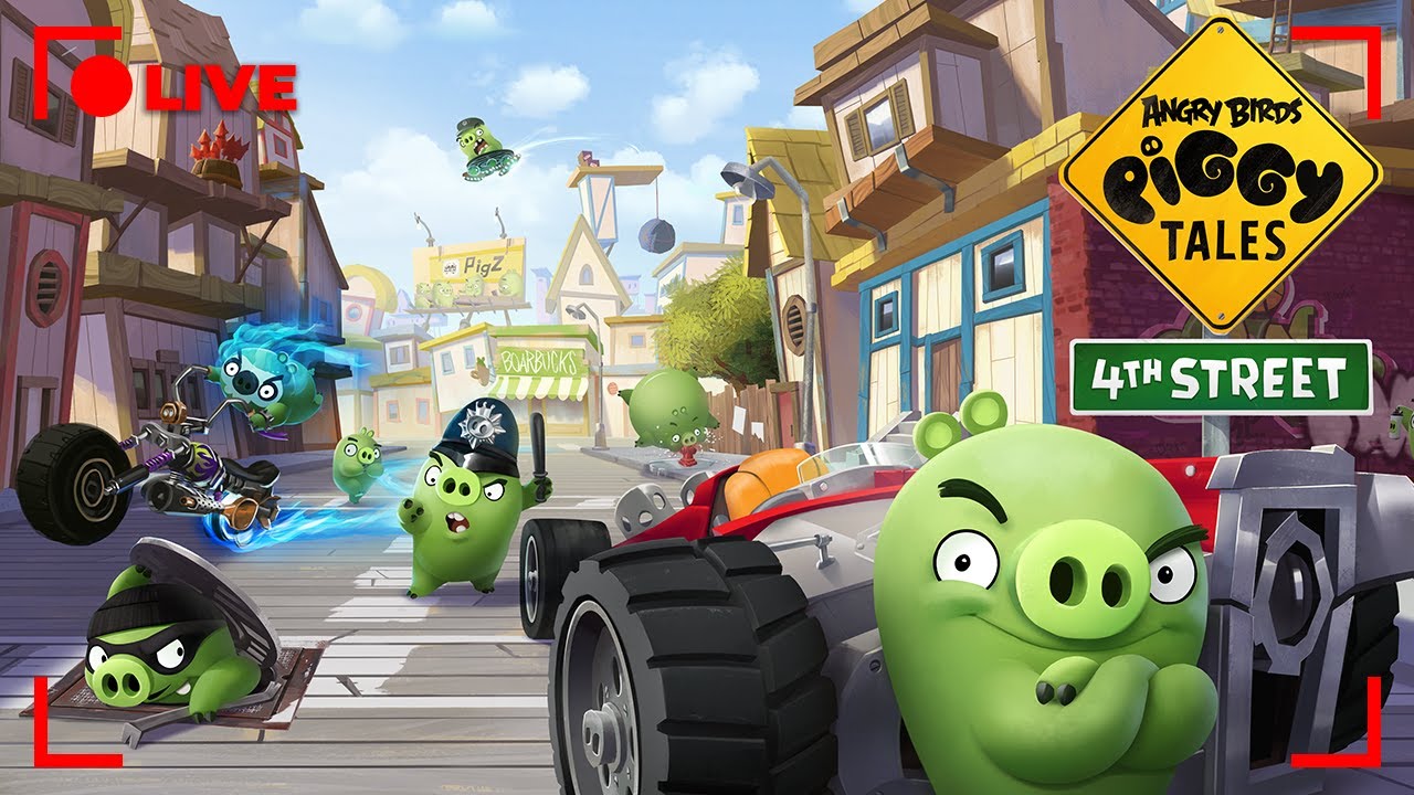🔴 LIVE Angry Birds Party | Piggy Tales Season 4 All Episodes